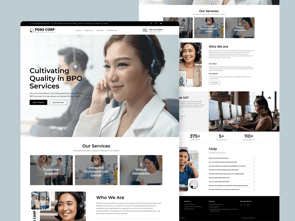 Projects Affordable Web Design Services in Cebu | REGGIEJAN