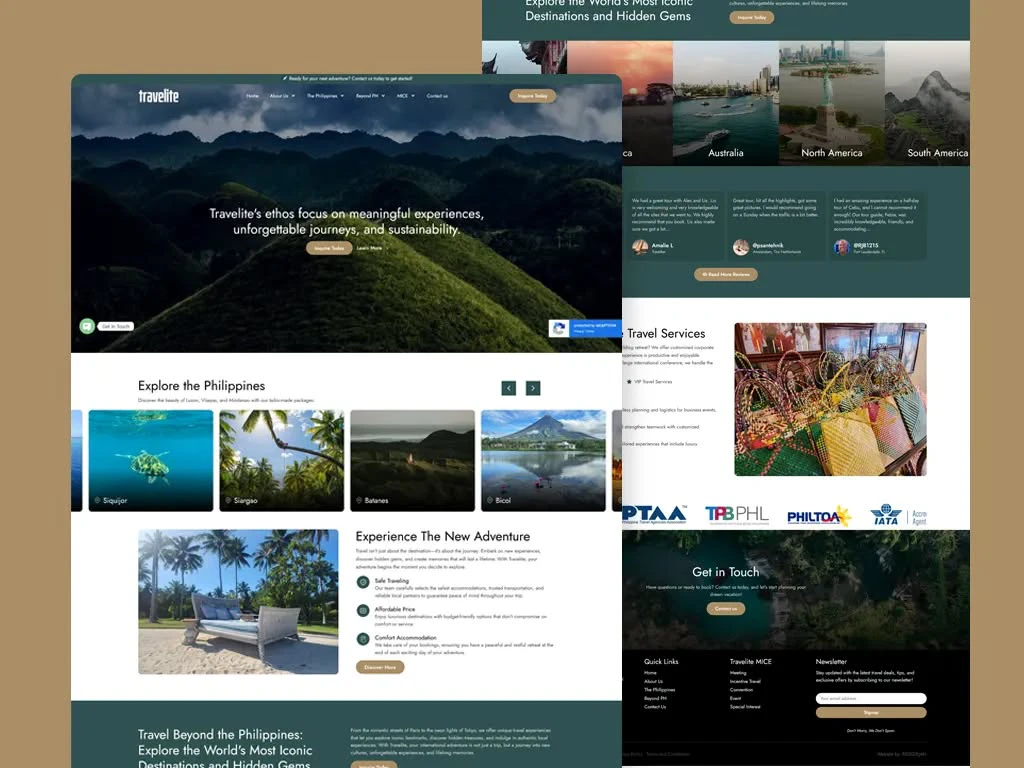Projects Affordable Web Design Services in Cebu | REGGIEJAN